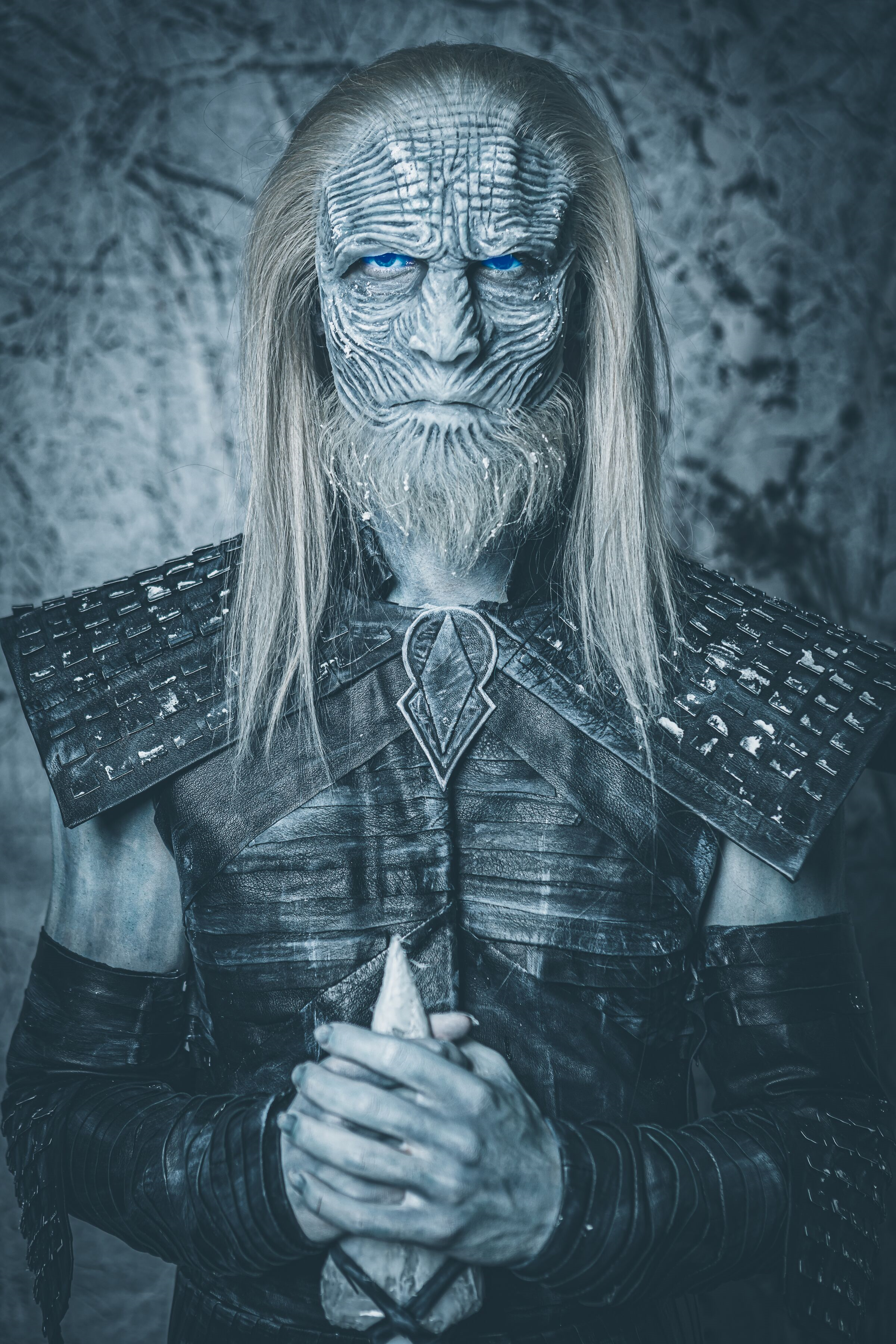Fashion, Theatrical And Media Hair And Make Up model, game of throne white walker looking