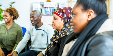 University Centre Leeds students sitting in a seminar